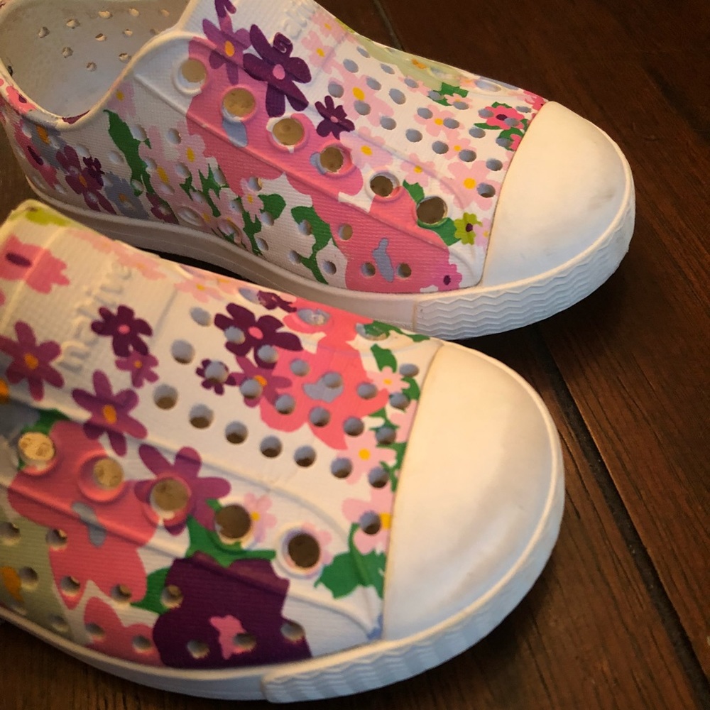 Native Jefferson Quartz Daisy Toddler Shoes